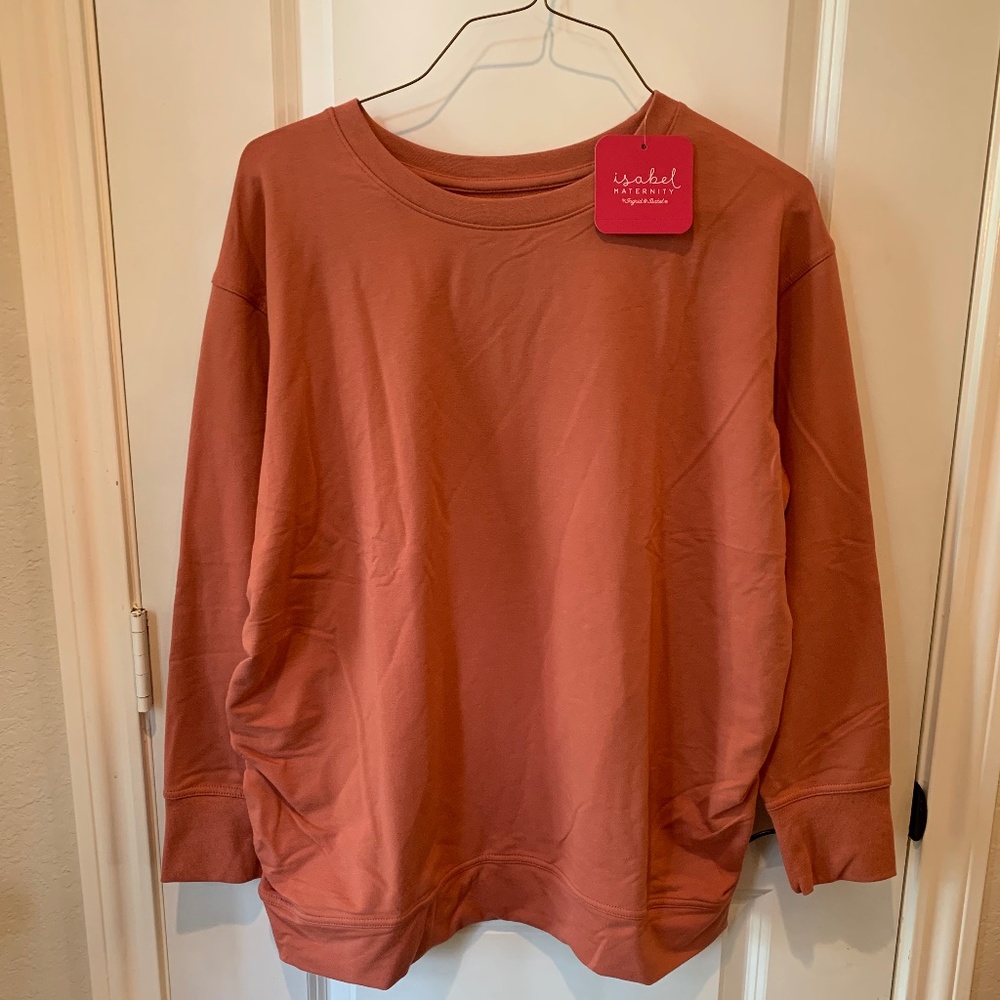 Isabel Maternity by Ingrid & Isabel Top XL Orange / Red